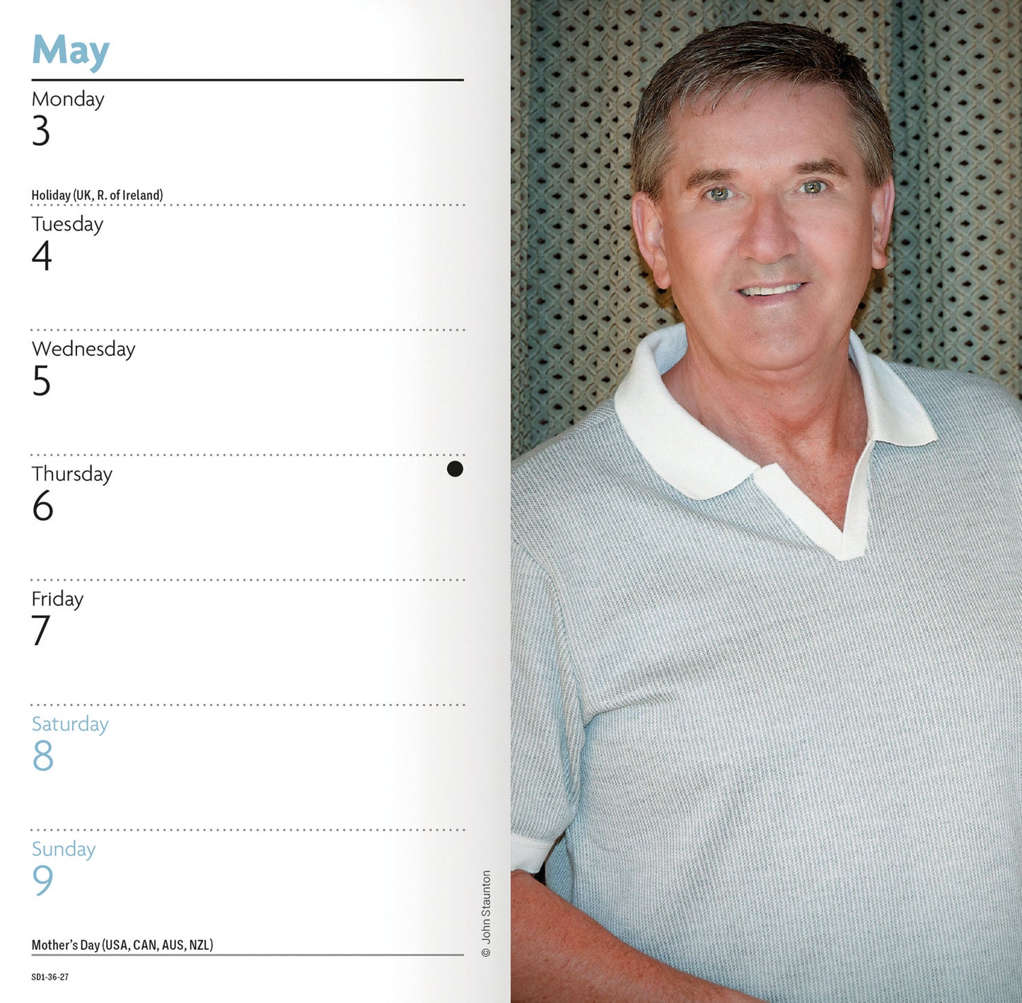 Daniel O'Donnell Slim Diary 2027