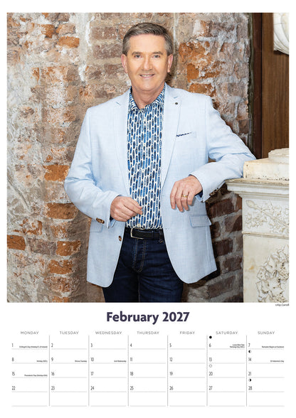 Daniel O'Donnell A3 Calendar 2027