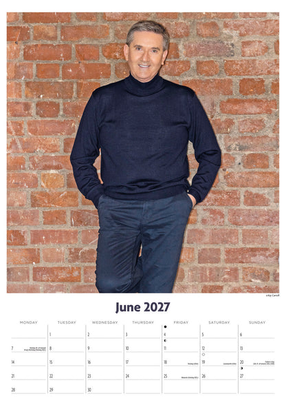 Daniel O'Donnell A3 Calendar 2027