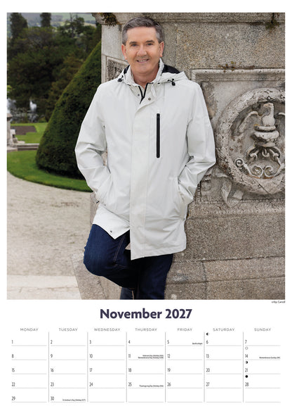 Daniel O'Donnell A3 Calendar 2027