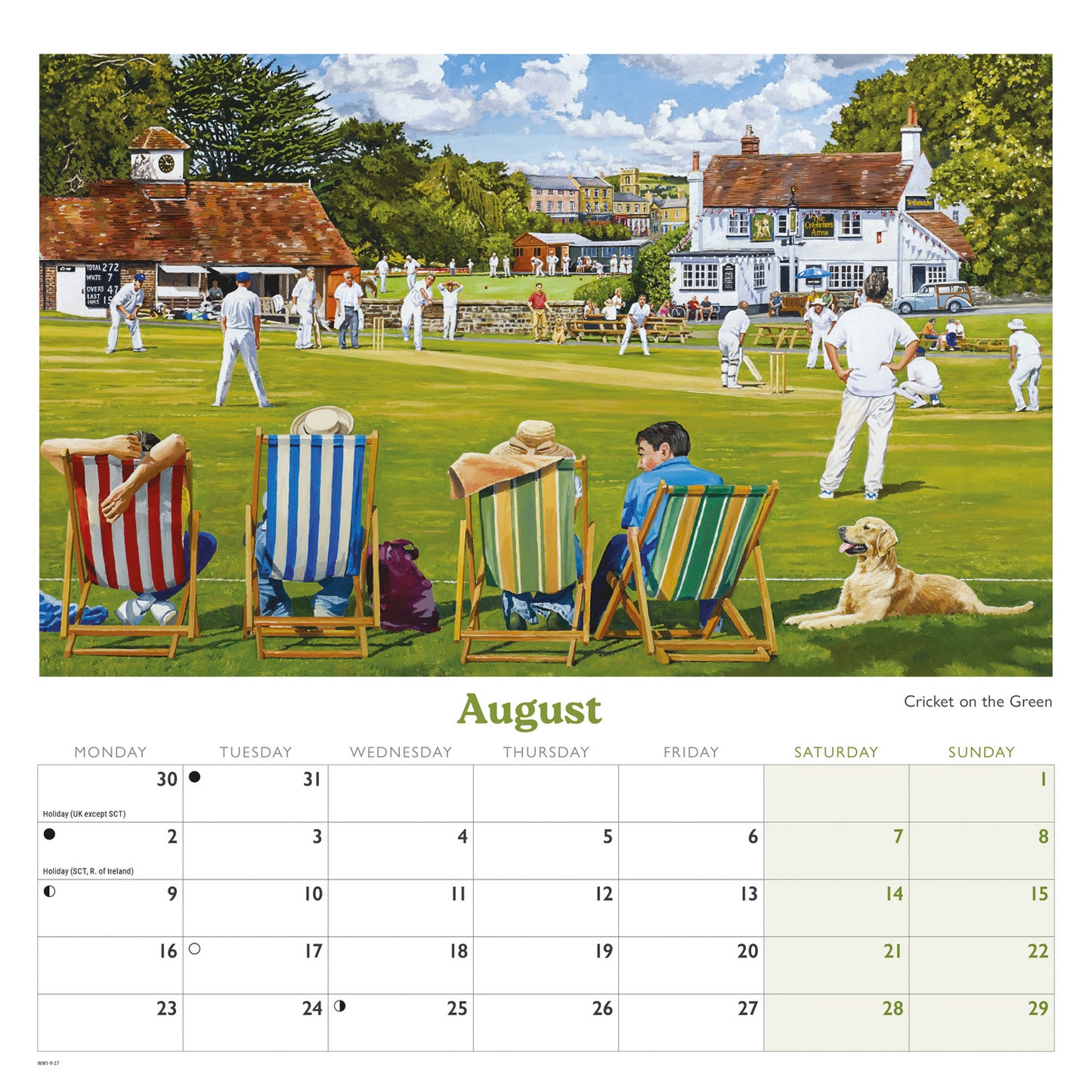 Countryside Memories, Trevor Mitchell Wiro Wall Calendar 2027