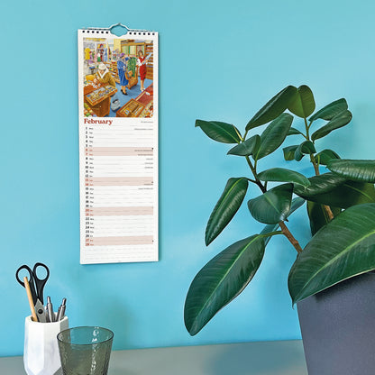Days Gone By, Nostalgia by Trevor Mitchell Slim Calendar 2027