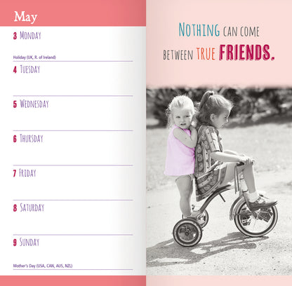 Milk Friendship Slim Diary 2027