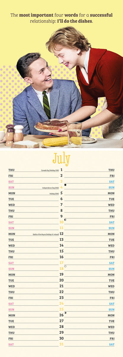 Hers & His Slim / WPL Calendar 2027