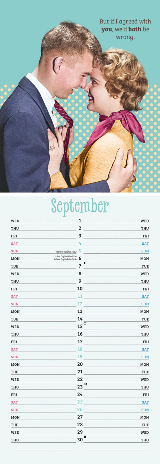 Hers & His Slim / WPL Calendar 2027
