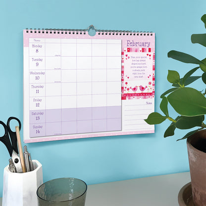 Mums Week-To-View Planner A4 Calendar 2027