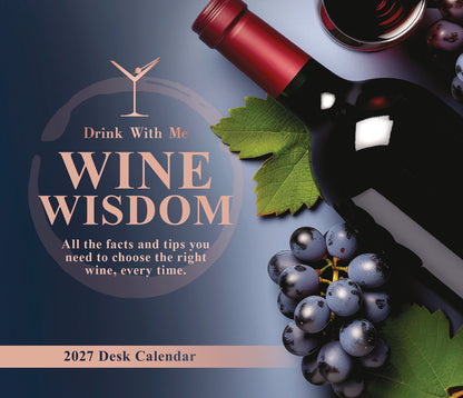 Wine Wisdom Box Calendar 2027
