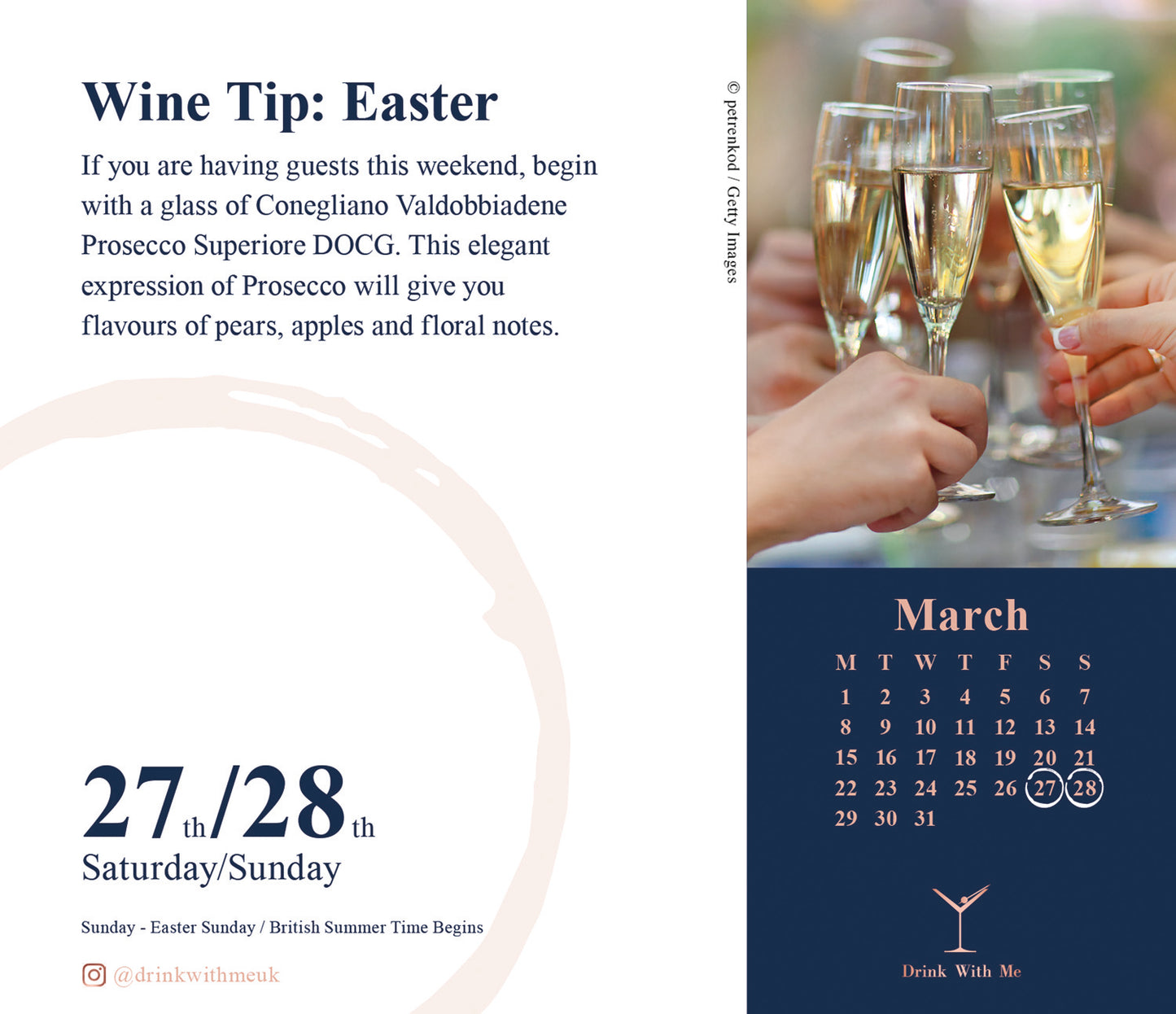 Wine Wisdom Box Calendar 2027