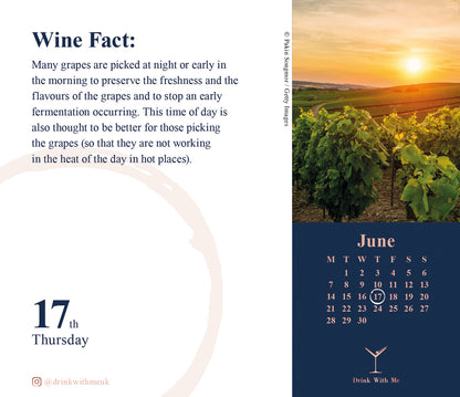 Wine Wisdom Box Calendar 2027
