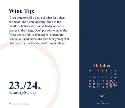 Wine Wisdom Box Calendar 2027