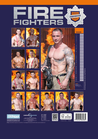 Firefighters A3 Calendar 2027