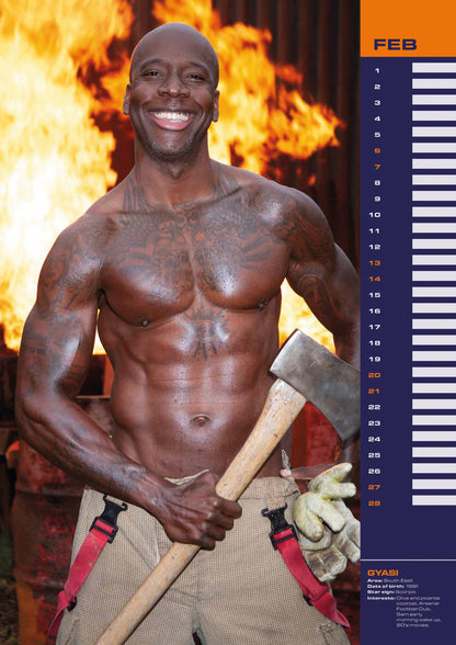 Firefighters A3 Calendar 2027