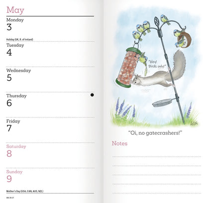 Alison's Animals Slim Diary 2027