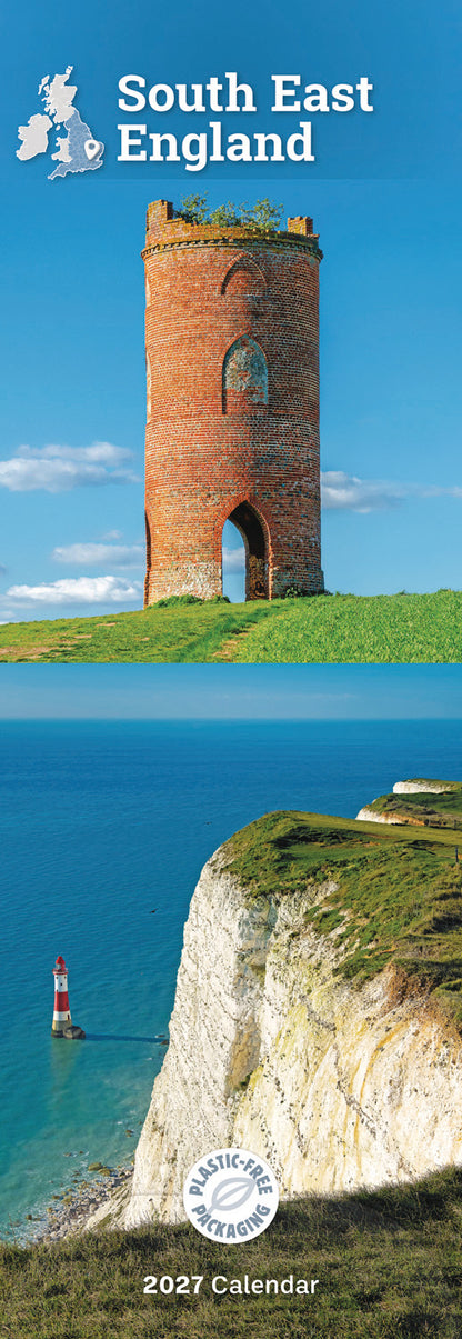 South East England Slim Calendar 2027