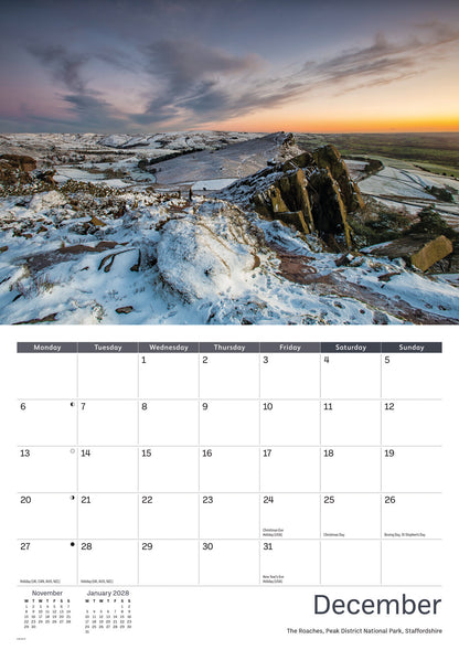 Heart Of England A4 Calendar 2027