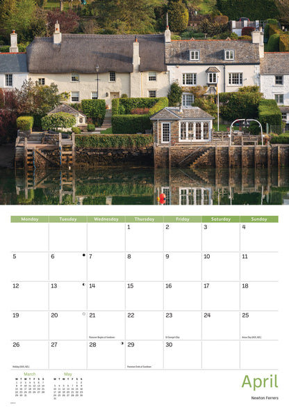 South Hams A4 Calendar 2027
