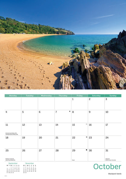 South Hams A4 Calendar 2027