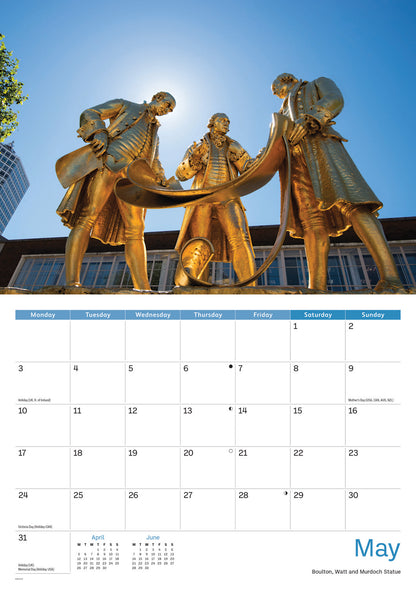 Birmingham A4 Calendar 2027