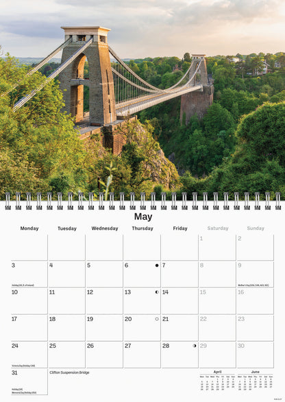 Bristol A5 Calendar 2027