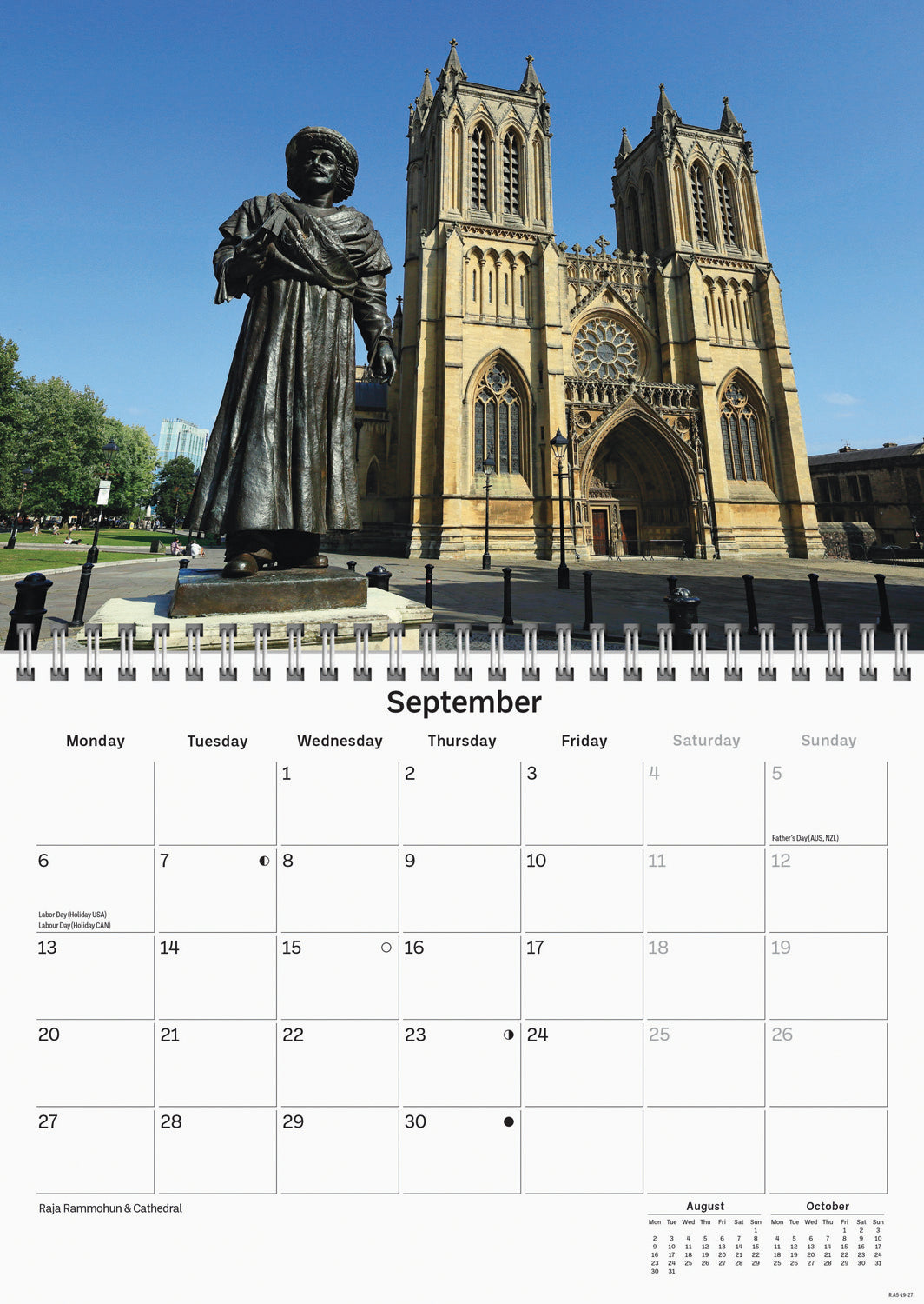 Bristol A5 Calendar 2027