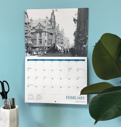 Edinburgh Memories A4 Calendar 2027
