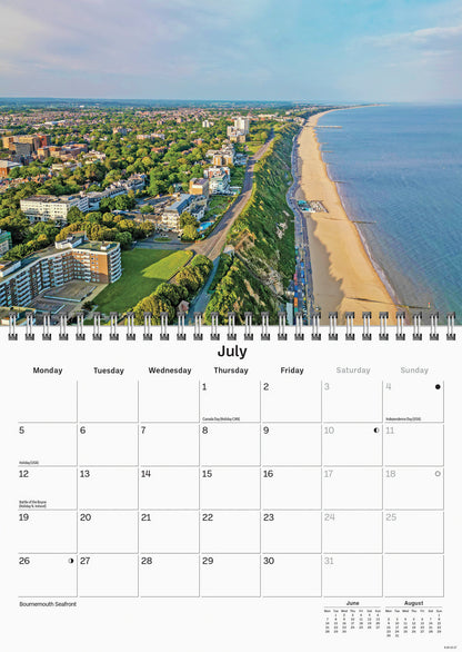 Bournemouth & Poole A5 Calendar 2027