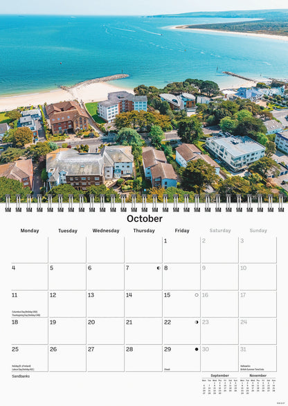 Bournemouth & Poole A5 Calendar 2027
