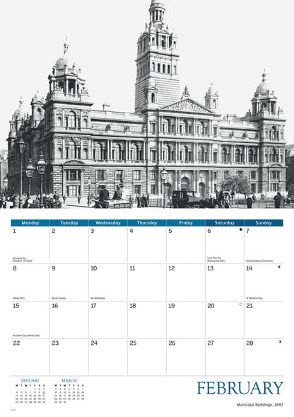 Glasgow Memories A4 Calendar 2027