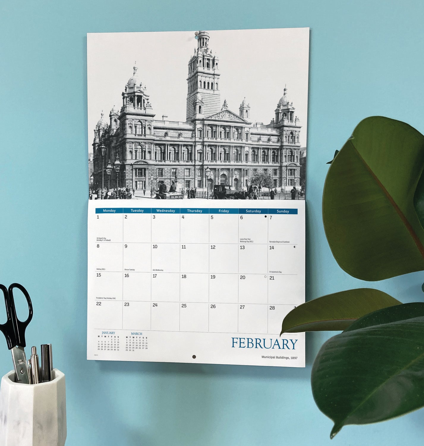 Glasgow Memories A4 Calendar 2027