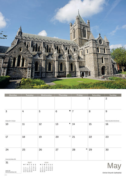 Dublin A4 Calendar 2027