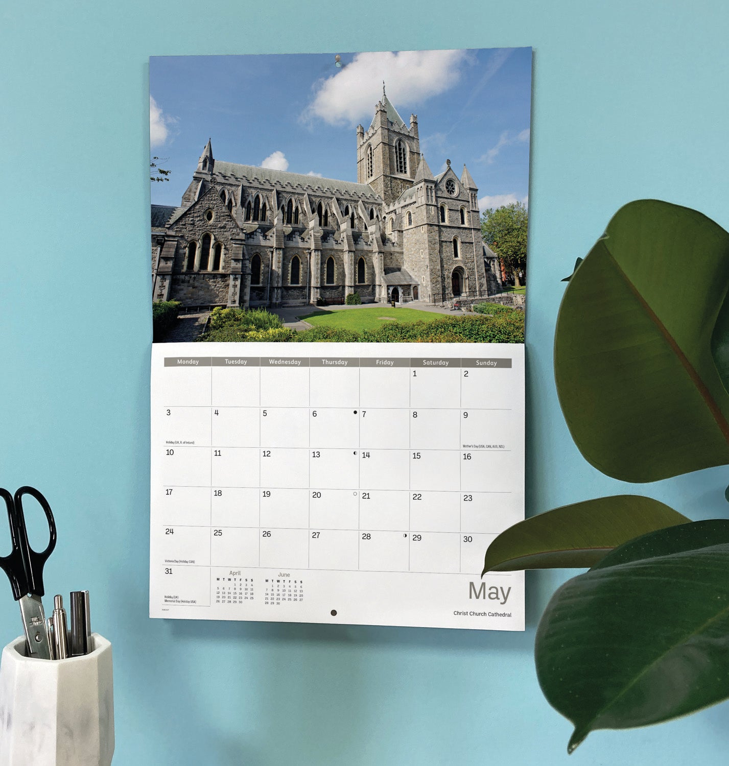 Dublin A4 Calendar 2027