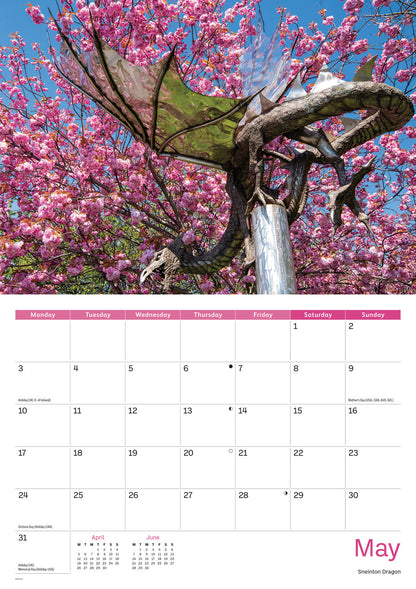 Nottingham A4 Calendar 2027