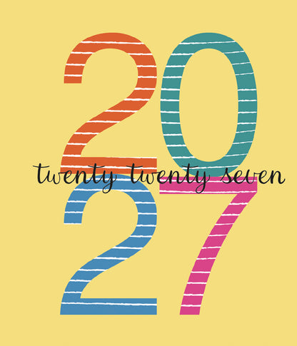 Fashion Diary 2027 Sq Pk Diary 2027