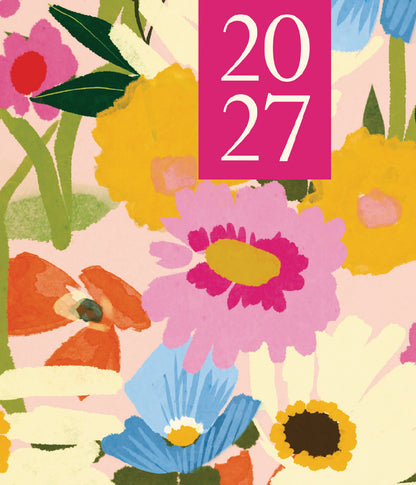 Fashion Diary Floral Sq Pk Diary 2027