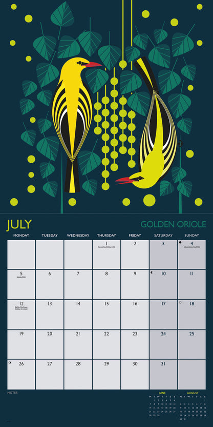 I Like Birds Wall Calendar 2027