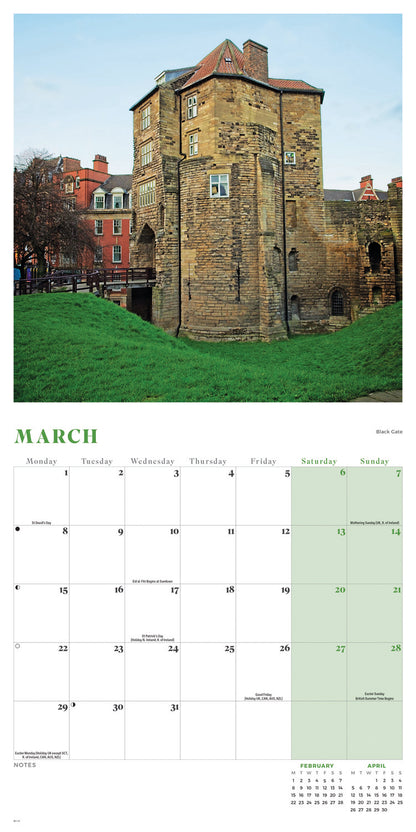 Newcastle Wall Calendar 2027