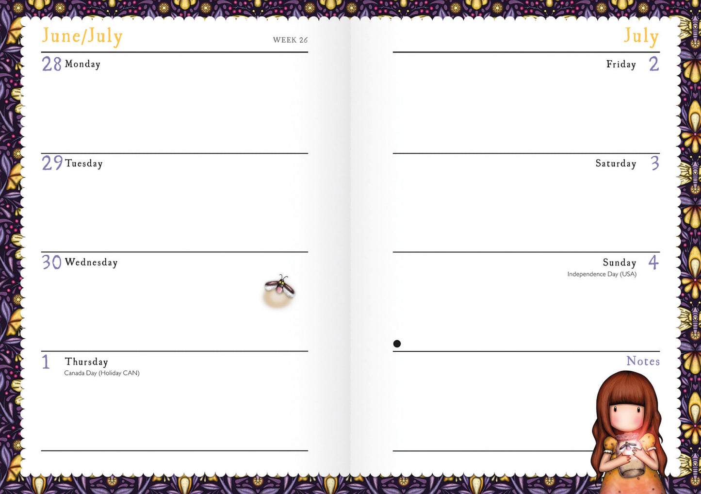 Gorjuss A6 Diary 2027