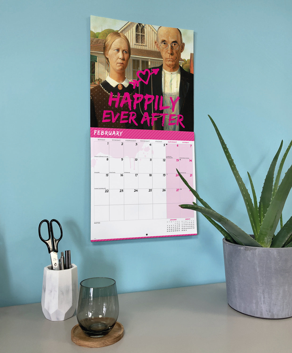 Masterpieces Wall Calendar 2027