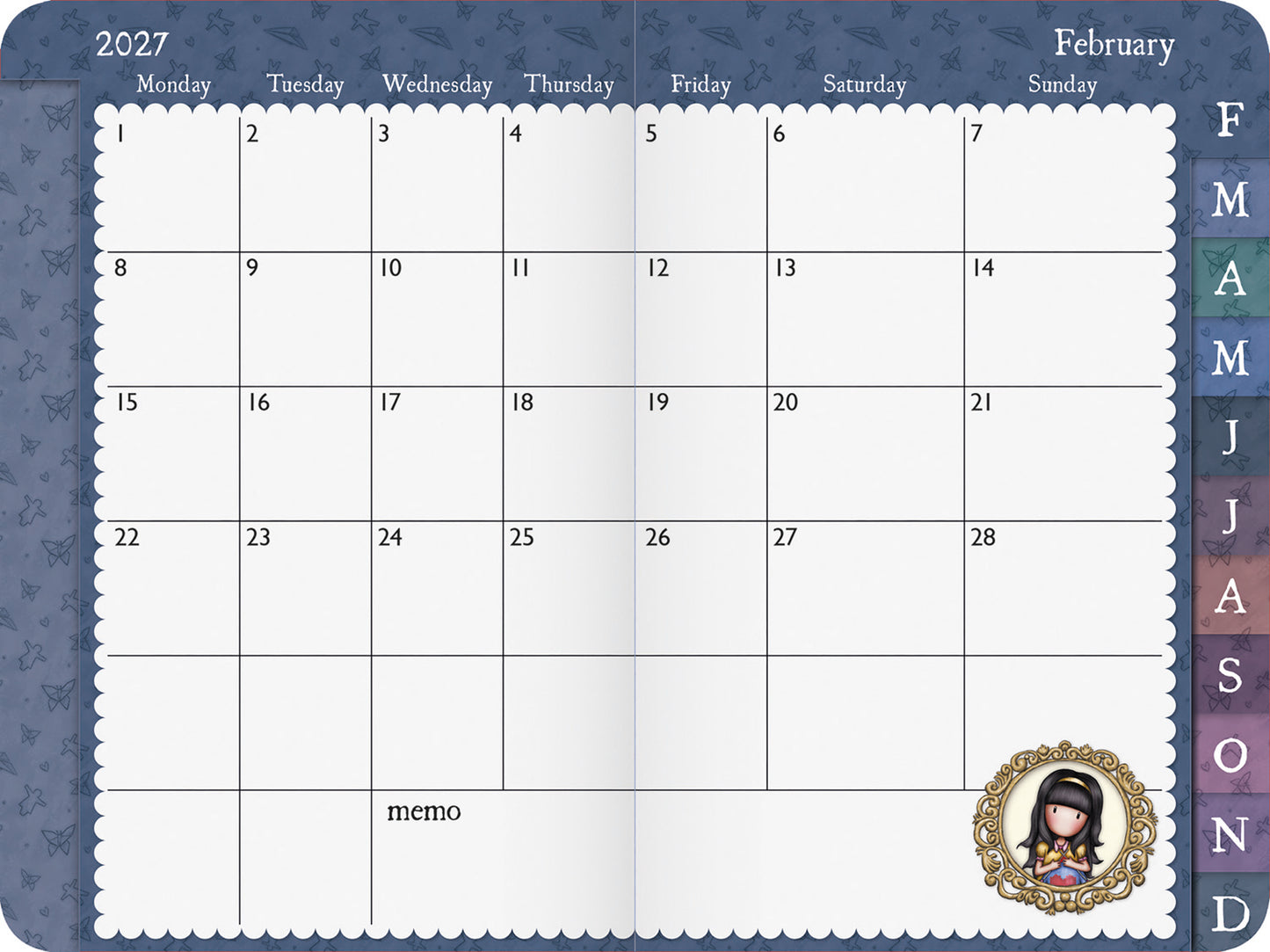 Gorjuss Pkt Diary 2027