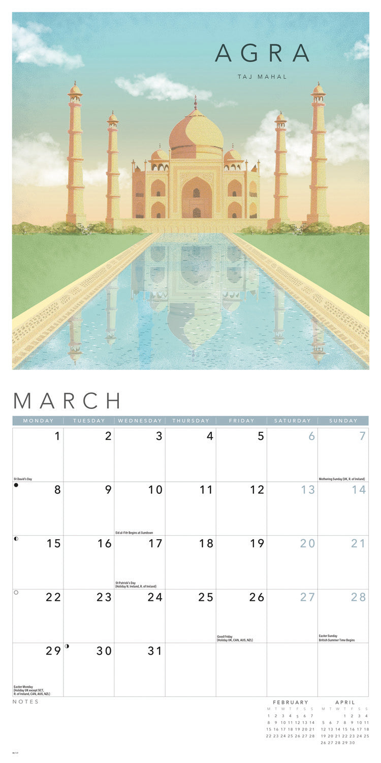 City Chic, Orchard Design Wall Calendar 2027
