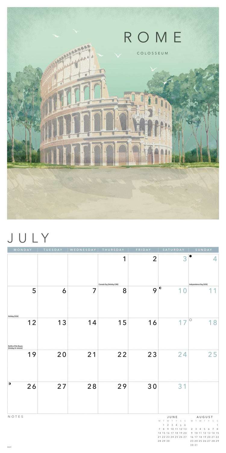 City Chic, Orchard Design Wall Calendar 2027