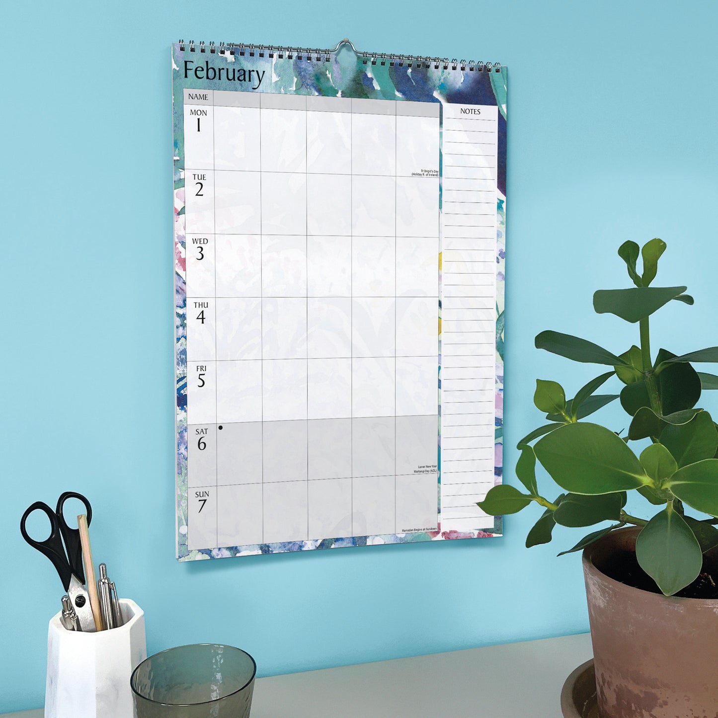 National Trust W Planner A3 Calendar 2027