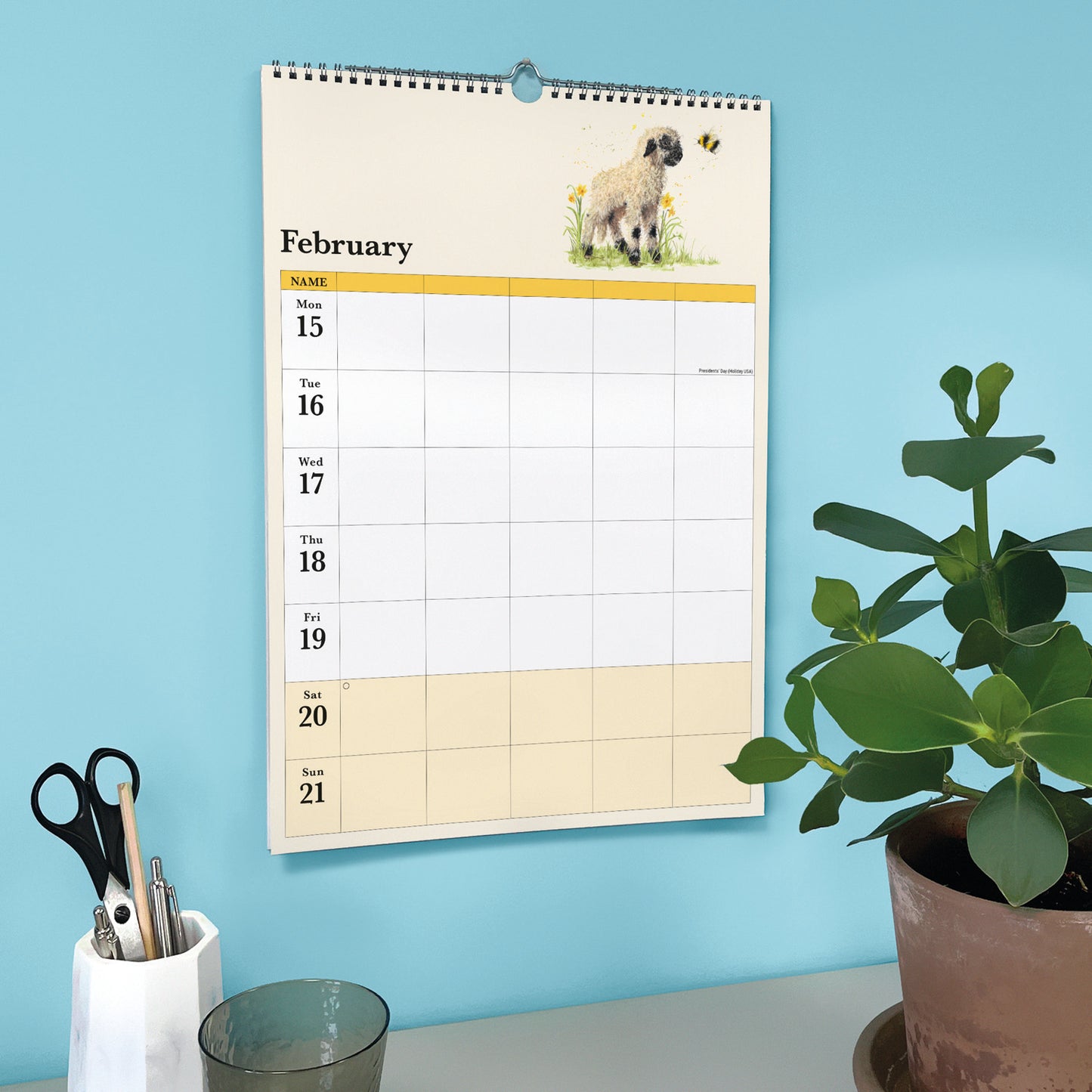 Bree Merryn Week-To-View Planner A3 Calendar 2027