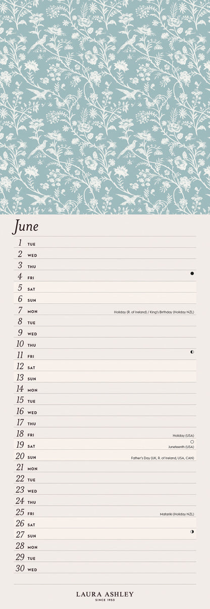 Laura Ashley Slim Calendar 2027
