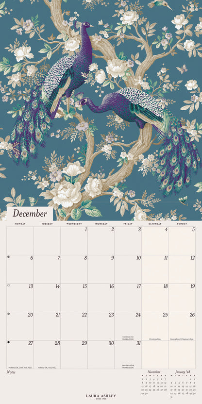 Laura Ashley Wall Calendar 2027