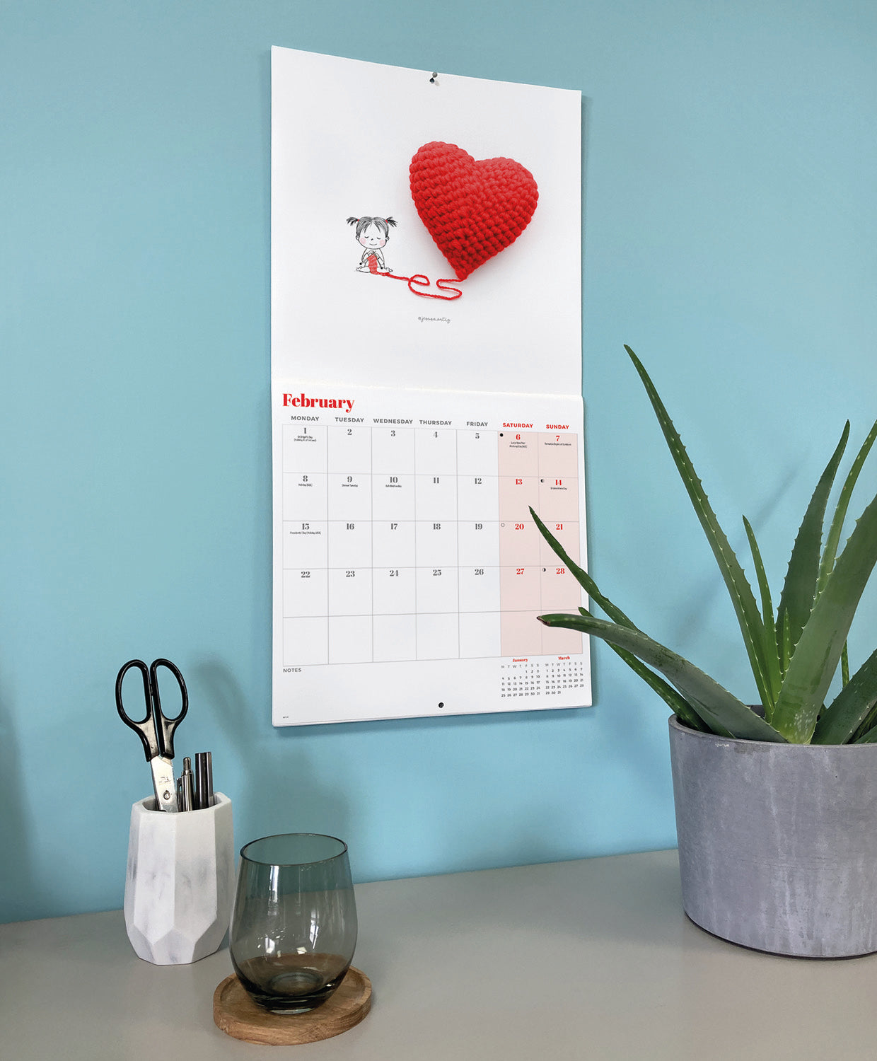 Jesuso Ortiz Wall Calendar 2027
