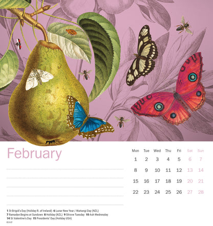 Royal Botanic Gardens Kew Easel Calendar 2027