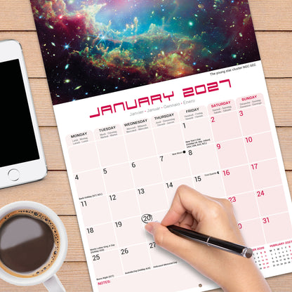 Space Wall Calendar 2027