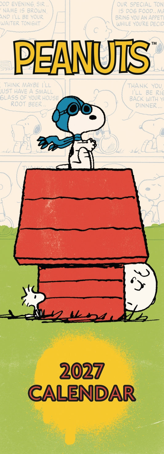 Peanuts Slim Calendar 2027