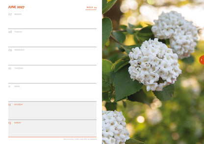 RHS A5 Diary 2027